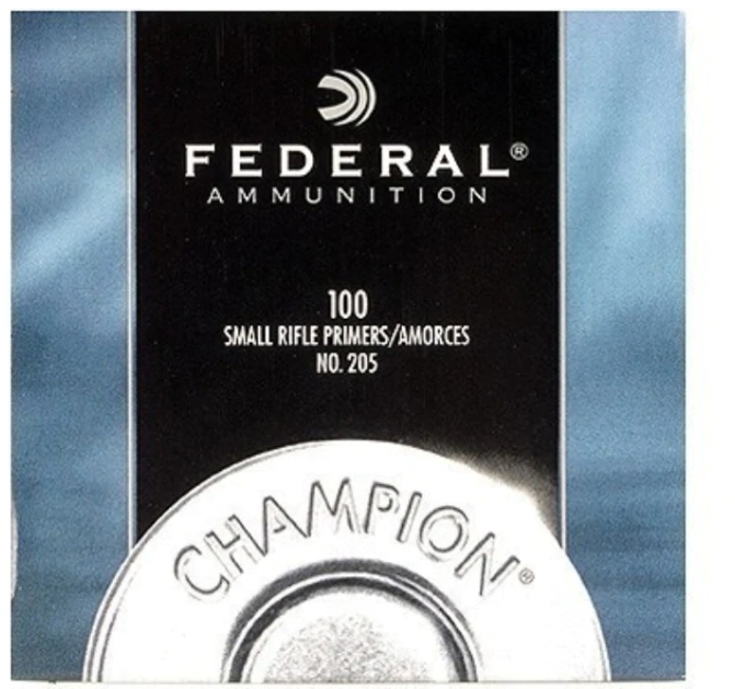 Best Federal Small Rifle Primers #205 Box 1000 (10 Trays of 100) - Ammo Depot Ma